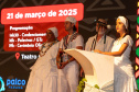Curitiba, 21 de março de 2025 - 1º Seminário Estadual de Políticas Públicas de Combate ao Racismo – Respeito e Reconhecimento dos Povos de Terreiro e Religião de Matriz Africana, no Teatro Guaíra.