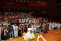Curitiba, 21 de março de 2025 - 1º Seminário Estadual de Políticas Públicas de Combate ao Racismo – Respeito e Reconhecimento dos Povos de Terreiro e Religião de Matriz Africana, no Teatro Guaíra.
