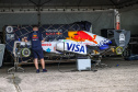 Motores roncando: pilotos testam carros para o Red Bull Showrun