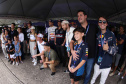 Adrenalina e velocidade: fãs apaixonados vibram com apresentação de carros na Red Bull Showrun