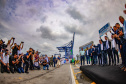 Governador Carlos Massa Ratinho Junior participou nesta segunda-feira (17) da cerimônia de 90 anos do porto, quando anunciou investimento bilionário para a construção do Píer em T que vai ampliar a capacidade de movimentação de cargas.