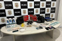 PCPR cumpre 36 mandados contra organização criminosa ligada ao tráfico e lavagem de dinheiro