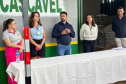 entrega de equipamentos em cooperativa da agricultura familiar em cascavel