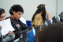 Simulado do Saeb e trote de profissões engajam estudantes de colégio estadual em Curitiba