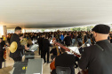 Concerto da Orquestra Sinfônica do Paraná no Museu Oscar Niemeyer é sucesso de público