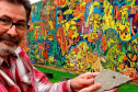 Nova exposição do MAC Paraná celebra os 80 anos do artista  Rogério Dias