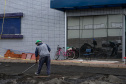 União da Vitória, 23 de maio de 2025 - Construção do Ambulatório Médico de Especialidades (AME).