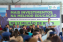 Nova estrutura do Colégio Profa. Rosa Frederica Johnson é entregue à comunidade de Almirante Tamandaré,com investimento de R$ 1,1 milhões do Governo do Estado