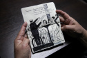 Fã da Orquestra Sinfônica do Paraná e de Beatles, artista ilustra concertos há mais de uma década