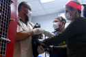 Operação coordenada pelo Instituto Água e Terra resgatou e encaminhou para o Zoológico Municipal de Curitiba 20 macacos-prego que viviam em cativeiros clandestinos