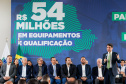 O governador em exercício, Darci Piana, anuncia um pacote de investimentos de R$ 54 milhões destinado à modernização da Rede Sine/PR e à ampliação da oferta de cursos de qualificação profissional em 311 municípios do Estado.