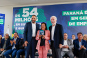 O governador em exercício, Darci Piana, anuncia um pacote de investimentos de R$ 54 milhões destinado à modernização da Rede Sine/PR e à ampliação da oferta de cursos de qualificação profissional em 311 municípios do Estado.