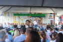 O governador Carlos Massa Ratinho Junior participou nesta sexta-feira (9) da entrega de um conjunto habitacional com 528 casas em Guarapuava, na região Centro-Sul do Estado.