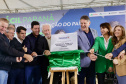 O vice-governador Darci Piana participa da inauguração do Residencial Verdes Campos. São 199 casas, sendo todas as unidades subsidiadas pelo Governo do Estado, por meio do Casa Fácil Paraná.