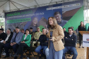 O vice-governador Darci Piana participa da inauguração do Residencial Verdes Campos. São 199 casas, sendo todas as unidades subsidiadas pelo Governo do Estado, por meio do Casa Fácil Paraná.