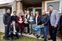 O vice-governador Darci Piana participa da inauguração do Residencial Verdes Campos. São 199 casas, sendo todas as unidades subsidiadas pelo Governo do Estado, por meio do Casa Fácil Paraná.