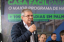 O vice-governador Darci Piana participa da inauguração do Residencial Verdes Campos. São 199 casas, sendo todas as unidades subsidiadas pelo Governo do Estado, por meio do Casa Fácil Paraná.