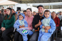 O vice-governador Darci Piana participa da inauguração do Residencial Verdes Campos. São 199 casas, sendo todas as unidades subsidiadas pelo Governo do Estado, por meio do Casa Fácil Paraná.