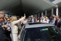 Posse do governador Carlos Massa Ratinho Júnior. Na foto, a ex governadora Cida Borghetti.   - Curitiba/Pr, 01.01.2019 - Foto Jonas Oliveira