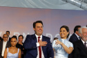 Posse do governador Carlos Massa Ratinho Junior   -   Curitiba, 01/01/2019   - Foto: Arnaldo Alves/ANPr