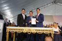 Governador Carlos Massa Ratinho Júnior dá posse ao secretário do Desenvolvimento Ambiental e Turismo, Márcio Nunes  -   Curitiba, 01/01/2019  -  Foto: Arnaldo Alves/ANPr