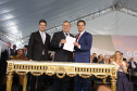 Governador Carlos Massa Ratinho Júnior dá posse ao secretário da Justiça, Família e Trabalho, Ney Leprevost  -   Curitiba, 01/01/2019  -  Foto: Arnaldo Alves/ANPr