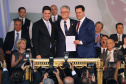 Governador Carlos Massa Ratinho Júnior dá posse ao secretário da Agricultura, Norberto Ortigara  -  Curitiba, 01/01/2019  -  Foto: José Fernando Ogura/ANPr
