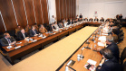 Governador Carlos Massa Ratinho Junior durante a primeira reunião de trabalho com a equipe de secretários de Estado.  -  Curitiba, 02/01/2019  -  Foto: Rodrigo Félix Leal
