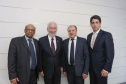 Posse do Conselho de Administração do Serviço Social Autônomo Paranacidade. Tomaram posse os secretários João Carlos Ortega, secretário do Desenvolvimento Urbano; René de Oliveira Garcia Júnior, secretário da Fazenda e Valdemar Bernardo Jorge, secretário do Planejamento.  ? Curitiba, 02/01/2019  -  Foto: Arnaldo Alves/ANPr