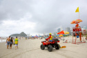 As águas das praias, represas e rios do Estado continuam com boa qualidade. De acordo com o terceiro boletim de balneabilidade do verão emitido nesta sexta-feira (04) pelo Instituto Ambiental do Paraná (IAP), dos 49 pontos monitorados semanalmente no Litoral apenas um se mantêm impróprio para banho.  Litoral do Paraná, 04/01/2019  -  Foto: Jaelson Lucas/ANPr