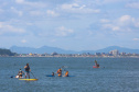 As águas das praias, represas e rios do Estado continuam com boa qualidade. De acordo com o terceiro boletim de balneabilidade do verão emitido nesta sexta-feira (04) pelo Instituto Ambiental do Paraná (IAP), dos 49 pontos monitorados semanalmente no Litoral apenas um se mantêm impróprio para banho.  Litoral do Paraná, 04/01/2019  -  Foto: Jaelson Lucas/ANPr