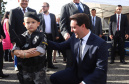 Governador Carlos Massa Ratinho Júnior participa da cerimônia de troca de comando da Polícia Militar do Paraná. O novo camandante-geral é o coronel Péricles de Matos. Ele substitui no cargo a coronel Audilene Dias Rocha.  -  Curitiba, 08/01/2019  -  Foto: Rodrigo Félix Leal