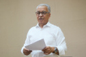O secretário da Agricultura e do Abastecimento, Norberto Ortigara, deu posse nesta terça-feira (8) à nova diretoria da Agência de Defesa Agropecuária do Paraná (Adapar). O médico veterinário Otamir Cesar Martins (foto) assumiu a presidência, em substituição ao também veterinário Inácio Afonso Kroetz que dirigiu a empresa desde 2011, quando foi criada.  -  Curitiba, 08/01/2019  -  Foto: Divulgação SEAB