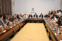 Governador Carlos Massa Ratinho Júnior durante reunião do secretariado. - Curitiba, 08/01/2019 - Foto: Rodrigo Félix Leal