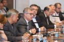 Governador Carlos Massa Ratinho Júnior durante reunião do secretariado. - Curitiba, 08/01/2019 - Foto: Rodrigo Félix Leal