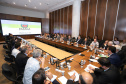 Governador Carlos Massa Ratinho Júnior durante reunião do secretariado. - Curitiba, 08/01/2019 - Foto: Rodrigo Félix Leal