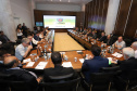 Governador Carlos Massa Ratinho Júnior durante reunião do secretariado. - Curitiba, 08/01/2019 - Foto: Rodrigo Félix Leal