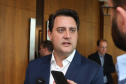 Governador Carlos Massa Ratinho Júnior durante reunião com representantes do setor produtivo de Londrina e região, no Palácio Iguaçu. -  Curitiba, 08/01/2019  -  Foto: Rodrigo Félix Leal