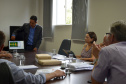 O secretário da Agricultura e do Abastecimento, Norberto Ortigara, recebeu nesta quarta-feira (09) os dirigentes da Coopavel, que está promovendo o 31ºShow Rural 2019, o maior evento de tecnologia direcionado ao Agronegócio, no Paraná. O diretor da Coopavel, engenheiro agrônomo Rogério Rizzard apresentou os temas que estarão presentes este ano, que terá como principal novidade o Show Rural Digital.  -  Curitiba, 19/01/2019  -  Foto: Divulgação SEAB