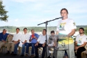 O governador Carlos Massa Ratinho Junior participou nesta quinta-feira (10), em Foz do Iguaçu, da solenidade em comemoração aos 80 anos do Parque Nacional do Iguaçu.  Considerado uma das mais belas reservas ecológicas do mundo, o Parque Nacional do Iguaçu tem 225 mil hectares e é reconhecido pela Unesco como Patrimônio Natural da Humanidade. Foz do Iguaçu,10/01/2018 Foto:Jaelson Lucas / ANPr