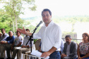 O governador Carlos Massa Ratinho Junior participou nesta quinta-feira (10), em Foz do Iguaçu, da solenidade em comemoração aos 80 anos do Parque Nacional do Iguaçu.  Considerado uma das mais belas reservas ecológicas do mundo, o Parque Nacional do Iguaçu tem 225 mil hectares e é reconhecido pela Unesco como Patrimônio Natural da Humanidade. Foz do Iguaçu,10/01/2018 Foto:Jaelson Lucas / ANPr