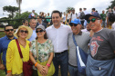 O governador Carlos Massa Ratinho Junior participou nesta quinta-feira (10), em Foz do Iguaçu, da solenidade em comemoração aos 80 anos do Parque Nacional do Iguaçu.  Considerado uma das mais belas reservas ecológicas do mundo, o Parque Nacional do Iguaçu tem 225 mil hectares e é reconhecido pela Unesco como Patrimônio Natural da Humanidade. Foz do Iguaçu,10/01/2018 Foto:Jaelson Lucas / ANPr