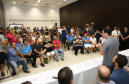 O Litoral do Paraná vai ganhar um calendário turístico, que começará a ser elaborado pelo Governo do Estado ainda neste ano, após o Carnaval. O anúncio foi feito pelo governador Carlos Massa Ratinho Junior, durante reunião com os prefeitos do Litoral, neste sábado (12), em Matinhos. Matinhos, 12-01-19.Foto:Rodrigo Felix Leal / ANPr.
