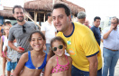O governador Carlos Massa Ratinho Junior, caminhou na Orla de Matinhos e participou do lançamento das atividades esportivas na Operação Verão Paraná, com o Jogo dos Atletas, na arena multiuso. Foto: Rodrigo Felix Leal/ANPR
