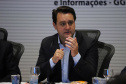 Governador Carlos Massa Ratinho Júnior, durante reunião com a equipe de governo. Curitiba, 15/01/2019 - Foto: José Fernando Ogura/ANPr