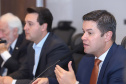 Governador Carlos Massa Ratinho Júnior, durante reunião com a equipe de governo. Curitiba, 15/01/2019 - Foto: Rodrigo Felix Leal/ANPr