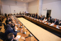 Governador Carlos Massa Ratinho Júnior, durante reunião com a equipe de governo. Curitiba, 15/01/2019 - Foto: Rodrigo Felix Leal/ANPr