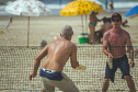 As equipes da Superintendência de Esporte do Paraná fizeram 17.079 atendimentos nas praias do Paraná, em apenas três, de sexta-feira a domingo (11 a 13). Veranistas e moradores locais participaram das atividades esportivas e recreativas ofertadas nos quatro postos fixos nas praias de Shangri-Lá, Ipanema, Praia de Leste e Caiobá, além do posto itinerante em Guaratuba.  - Curitiba, 15/01/2019  -  Foto: Divulgação