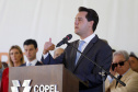 Governador Carlos Massa Ratinho Junior participa da solenidade de posse do presidente da Copel, Daniel Pimentel Slaviero.  -  Curitiba, 16/01/2019  -  Foto: Arnaldo Alves/ANPr