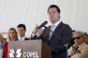 Governador Carlos Massa Ratinho Junior participa da solenidade de posse do presidente da Copel, Daniel Pimentel Slaviero.  -  Curitiba, 16/01/2019  -  Foto: Arnaldo Alves/ANPr